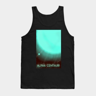 Alpha Centauri Space Art Tank Top